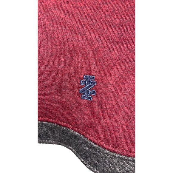 IZOD Advantage Performance Men’s Quarter Zip Red/Grey NWT Size XLarge - Picture 3 of 5
